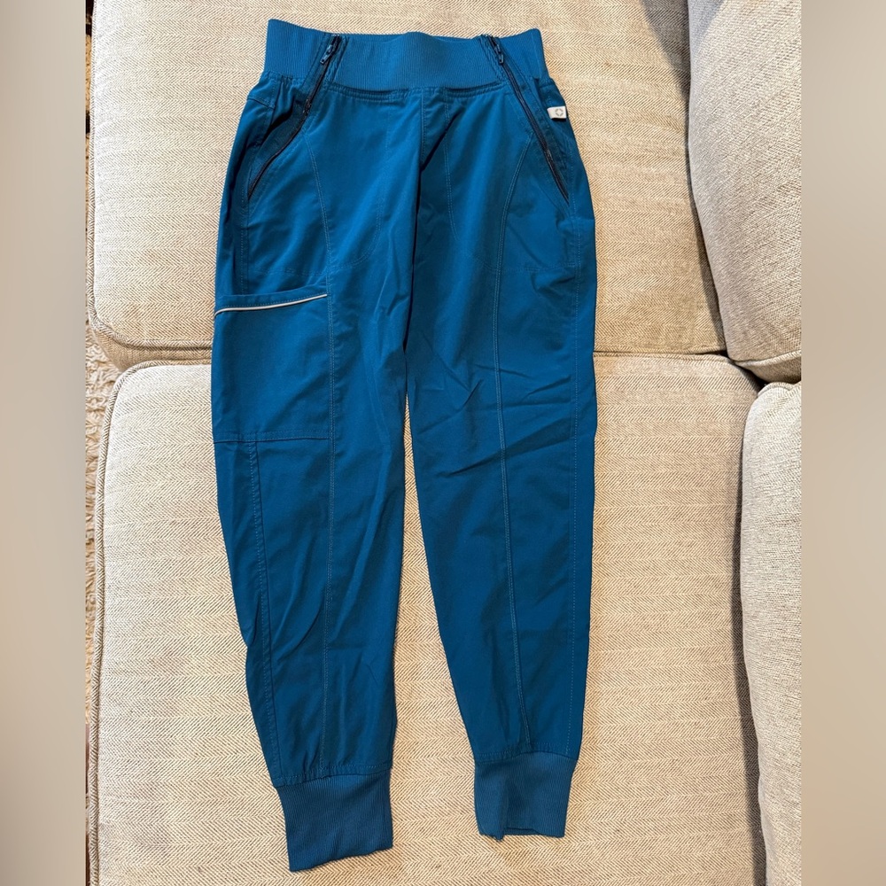 Blue Jogger Scrubs